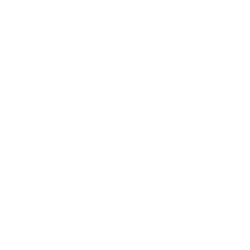 White circle containing the Facebook logo
